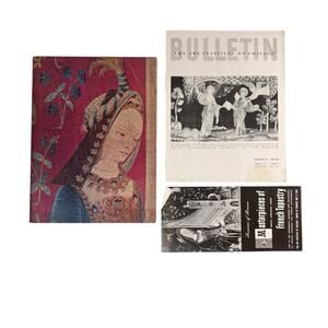 1948 "Masterpieces of French Tapestry" Art Institute Chicago Softcover Magazine
